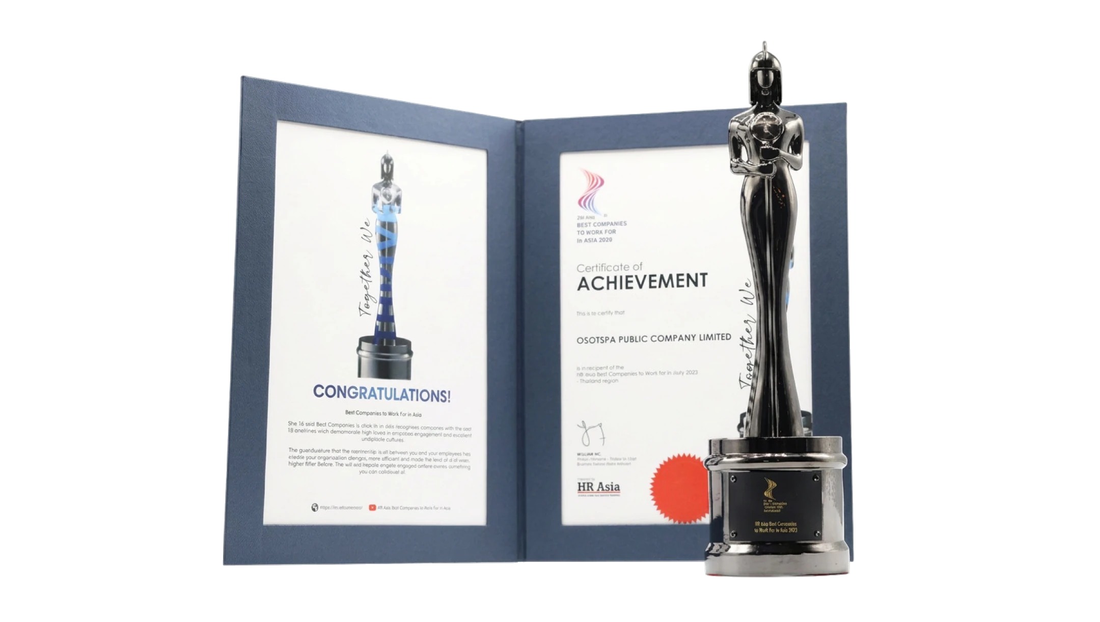 รางวัล “องค์กรที่น่าทํางานมากที่สุดในเอเชีย ต่อเนื่องเป็นปีที่ 4